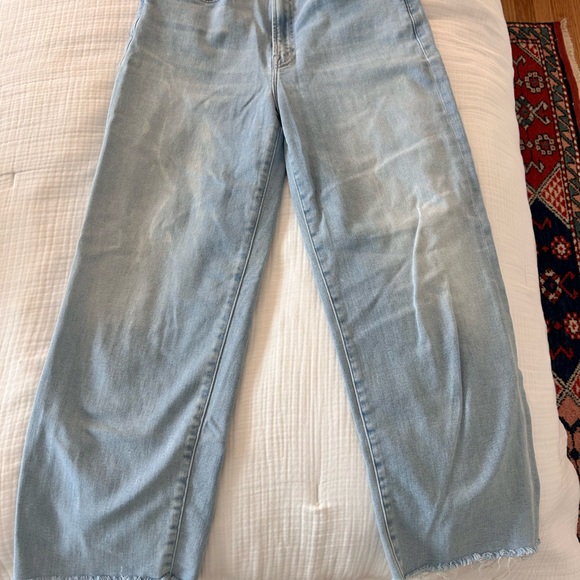 MOTHER the Rambler Zip Ankle Fray in color Chill Pill - Picture 3 of 8